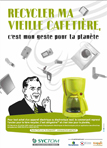 Recycler ma vieille cafetière - campagne collecte DEEE - Syctom Paris, 2010