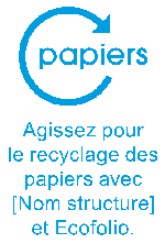 Logo Ecofolio version 2012 - Agissez pour le recyclage des papiers